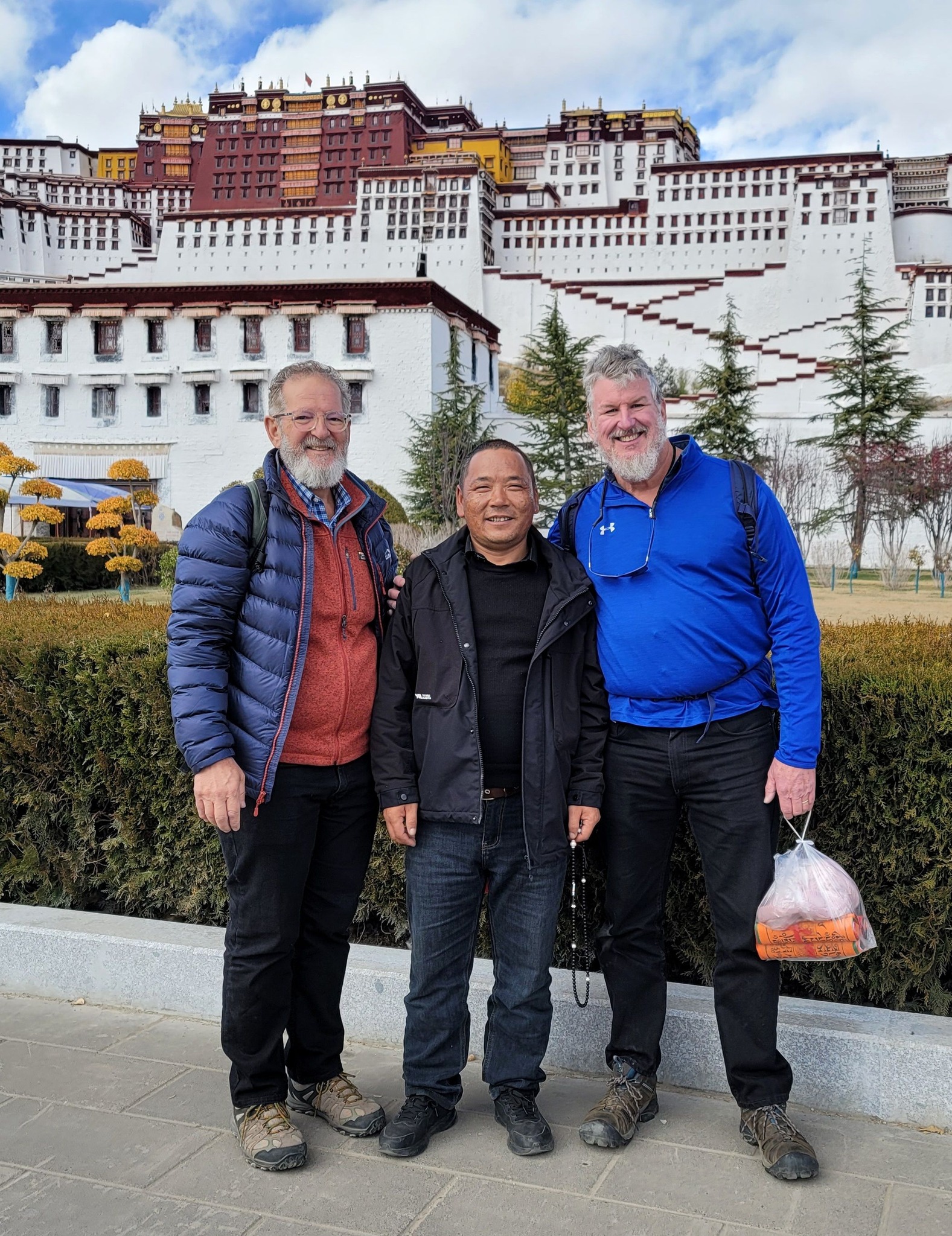 infront of Potala palace