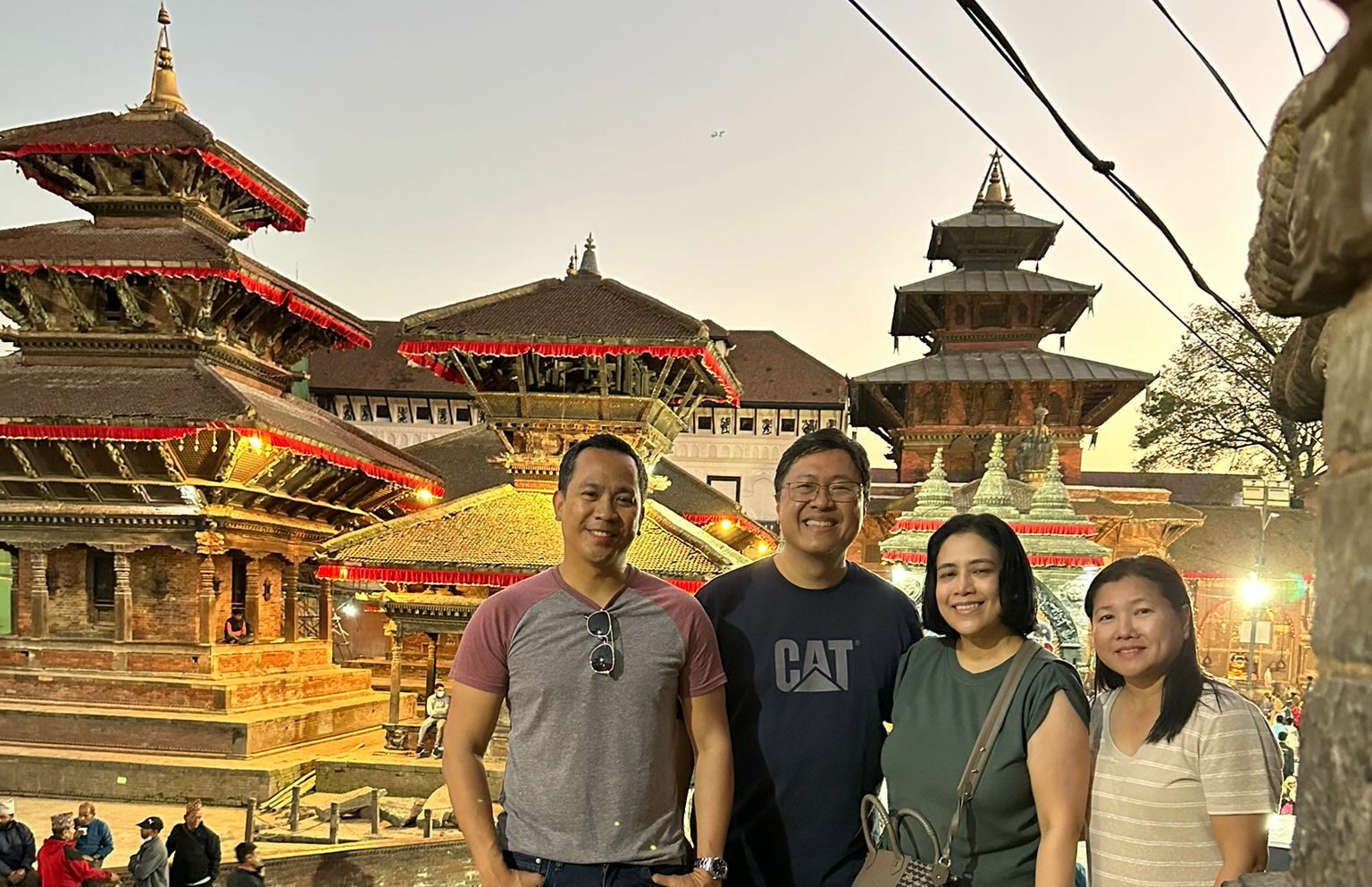 How to Choose the Right Multi-Country Tour Operator? 13 Enjoying the Evening View of Kathmandu Durbar Square in Nepal