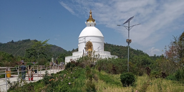 Shanti Stupa (World peace Pagoda)