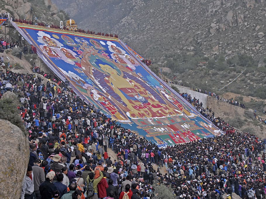 Shoton Festival in Tibet 2023