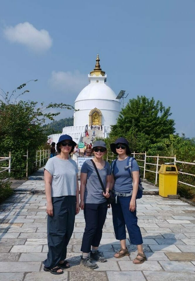 pokhara peace, stupa