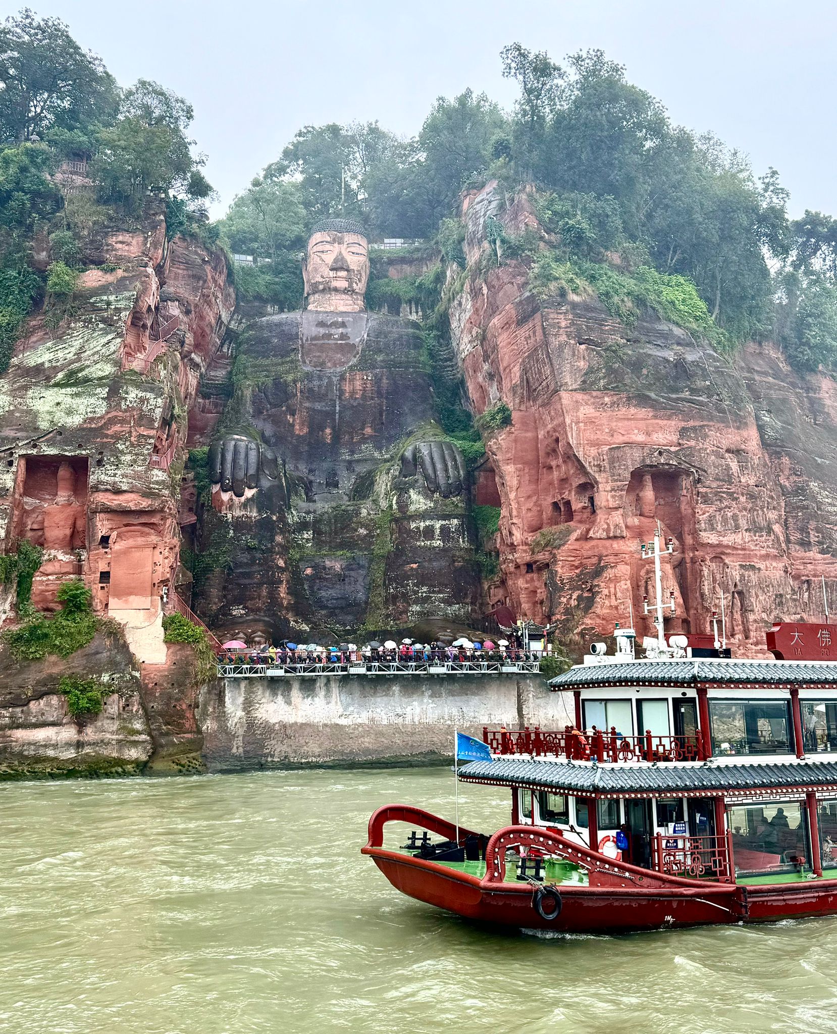 Leshan Giant Buddha, chengdu