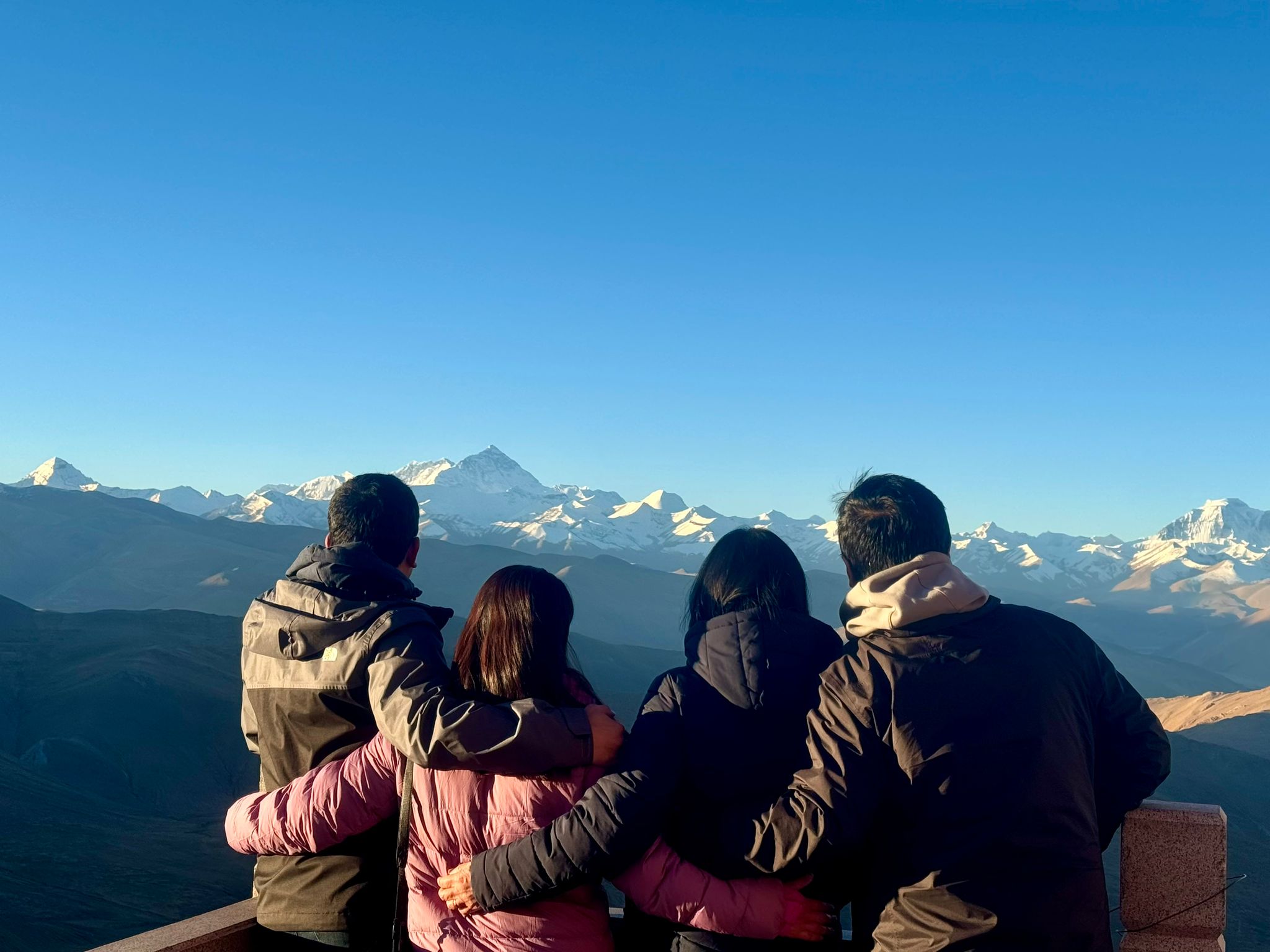 guwa la pass view point near rongbuk monastery