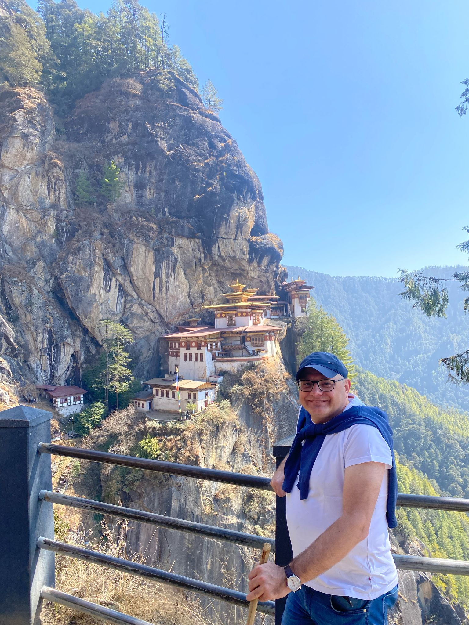 Mr. Daniel in Tiger's Nest Monastery