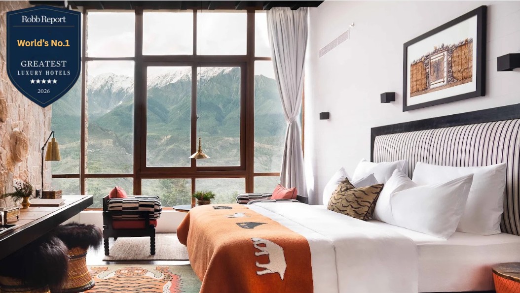 Shinta Mani Mustang (Nepal) Ranked World’s No.1 Luxury Hotel 2026 by Robb Report 1 world no 1 luxury hotel